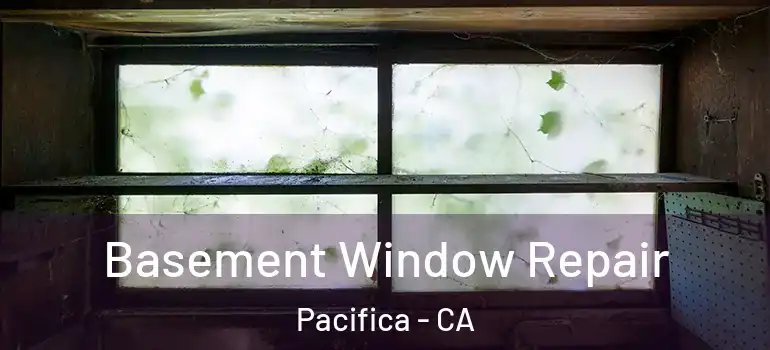  Basement Window Repair Pacifica - CA