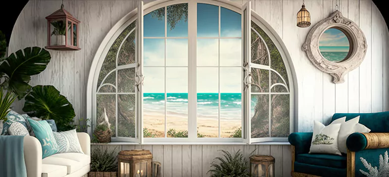 Interior Half-round Windows in Pacifica, CA