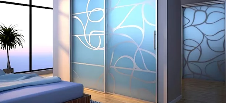Frosting Glass Cabinet Doors in Pacifica, CA