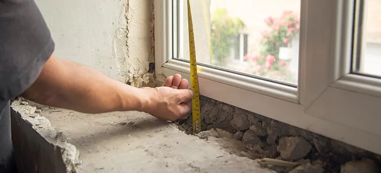 Window Sill Without Apron in Pacifica, CA