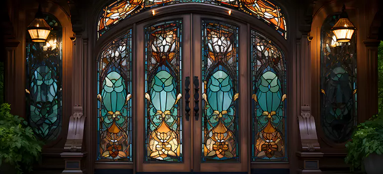 Wrought Iron Storm Door in Pacifica, CA