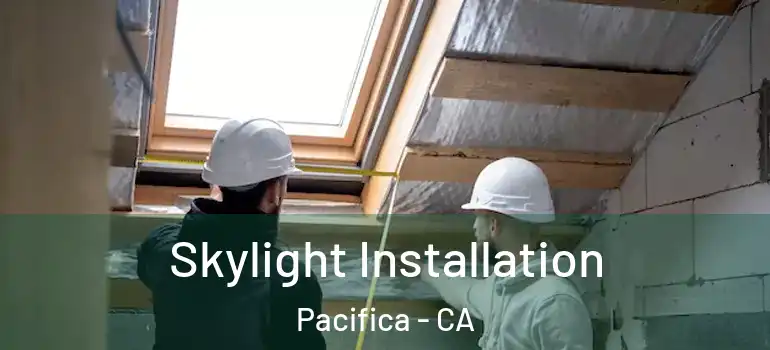  Skylight Installation Pacifica - CA